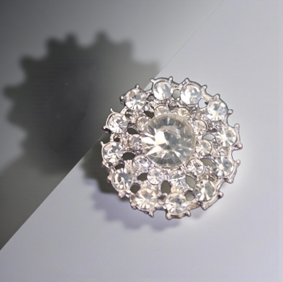 Crystal Stud Earrings - Picture 2 of 4